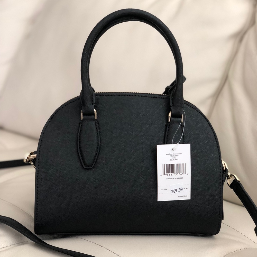 Kate Spade Reiley Medium Dome Satchel Handbag - Picture 3 of 8
